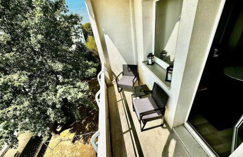 KMHosting Zentrum Luxe Apartment Balkon - Foto 2