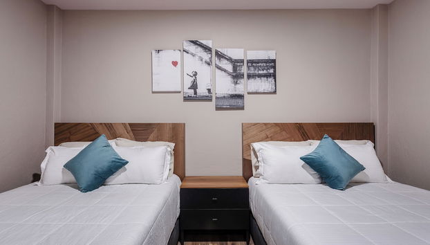 Cozy Roma Norte Flat - Wifi - Elevator - Sleeps 7 - Foto 4, Habitación