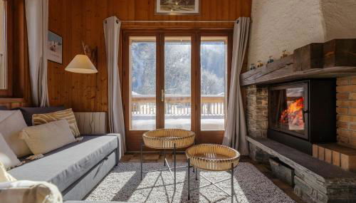 Cyclamens - Cosy Chalet 500m Flegere Cheminee Vue Garage - Foto 2