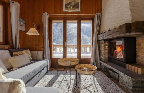 Cyclamens - Cosy Chalet 500m Flegere Cheminee Vue Garage - Foto 2