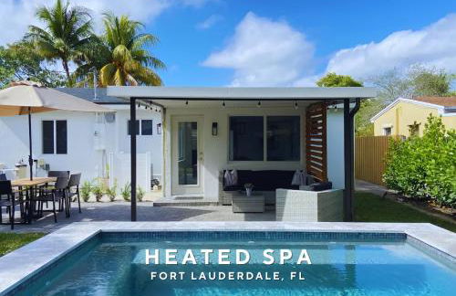 Private Heated Plunge Pool Spa and Secluded Patio - Fort Lauderdale - Foto 27