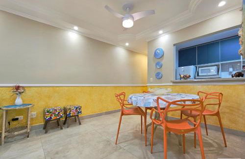 Orange Beach Enseada Guarujá - Piscina, Ar, Wi-Fi, 3 Quartos a Poucos Passos do Mar - Foto 7