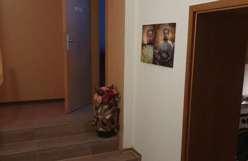 Halle, TOP -PREISE, große 79 qm SD FeWo, EG, wahlweise mit 1- 3 DZ, inklusiv TV Lounge, Küche, Bad WC Einfach und gut, Langzeitmieter VB Preise - Foto 16