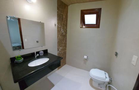 Casa na Praia Ponta da Fruta, 4 quartos com ar condicionado, piscina, Sauna e hidromassagem - Photo 42