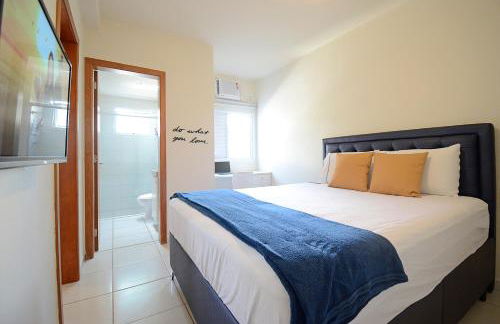 Flat Completo aconchegante 200 metros da Avenida Fiúsa em Ribeirão - Foto 17