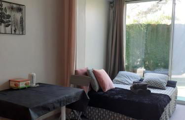 T2 Bord de mer avec jardin et piscine - Foto 14