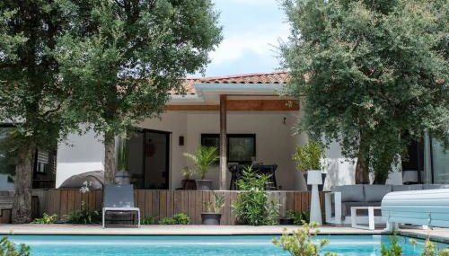 Villa piscine labenne océan - Foto 1