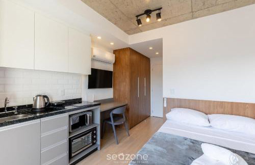 Studios modernos a poucos do centro Curitiba - EBI - Foto 16