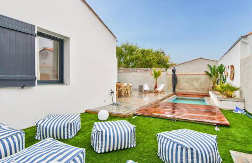 Piscine chauffée - Maison 6 adultes 2 enfants - Foto 15