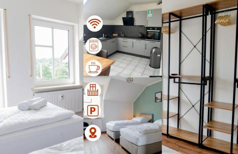 janu-homes - 3 Zimmer Apartment - 7 Betten, Lahnblick vom Römer - Foto 1