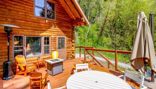 Tranquil and Private 2 Bedroom Cabin with Hot Tub - Foto 2