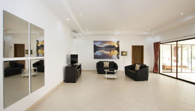 Zona de estar del vestíbulo