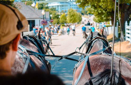 Mackinac Island Cabin Steps to Ferry Sleeps 12 - Foto 31