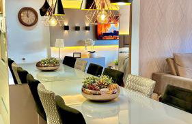 Lindo e aconchegante com lareira cond c/ piscina - Foto 10