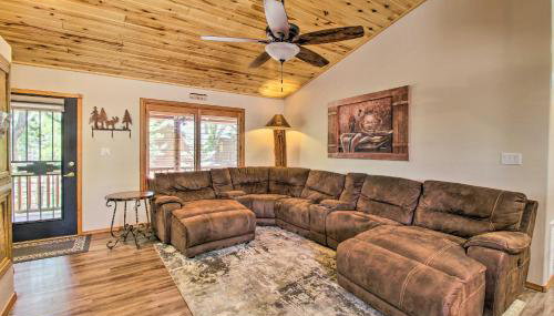 3 Mi to Trails Woodsy Retreat in Overgaard! - Foto 5