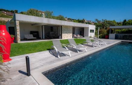 Villa contemporaine classée 5 étoiles avec piscine Antibes - Foto 46