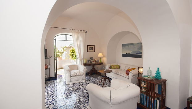 Zona de estar del vestíbulo