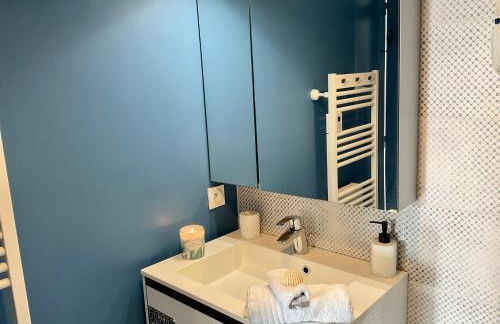 Le Nid Douillet, studio avec terrasse et parking à 400m des plages - Foto 7