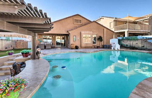 Maricopa Home with Swim-Up Bar, Heated Pool and Slide - Photo 1