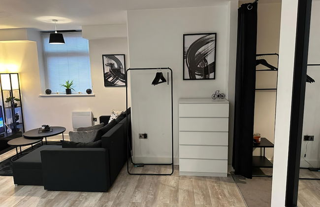 Birmingham/solihull 1-bed Apt, Sleeps 3 w/ Parking - Foto 6