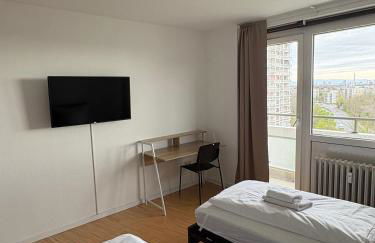 Monteurs Wohnung über den Dächern der Stadt - Foto 35