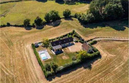 Magnifique longère du Perche avec vue panoramique et piscine pour 9 personnes - Foto 1