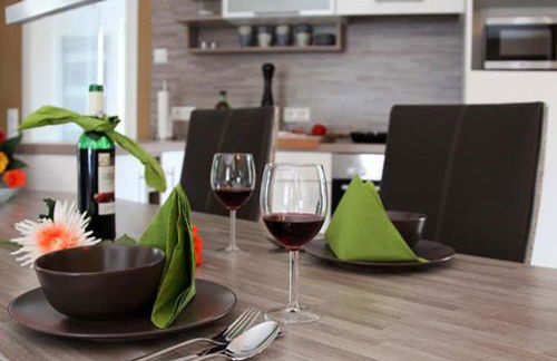 Ferienhaus Rubin mit Sauna und Kamin, Reetdachhaus am Walde - Foto 9