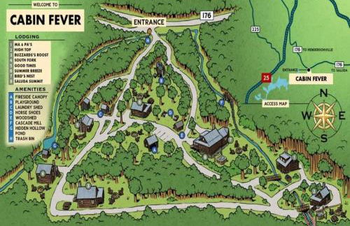 South Fork cabin at Cabin Fever in NC - Foto 29