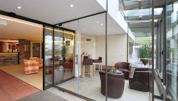 Zona de estar del vestíbulo