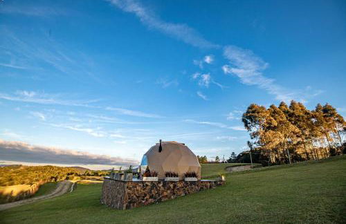 Refúgio nas Nuvens, Domo Omega Luxuoso com Fogo de Chão e Hidro Panorâmica - Photo 38