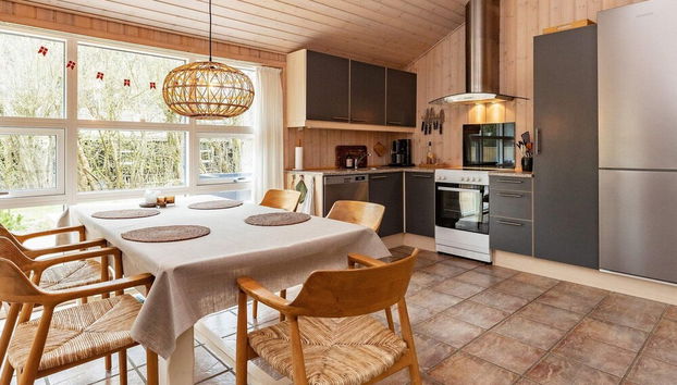 9 Person Holiday Home in Albaek - Foto 3, Cocina privada