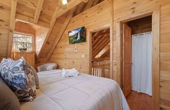 Spacious Luxury Lake Blue Ridge Forest Cabin an spa - Foto 25