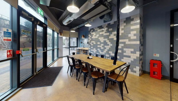 Zona de estar del vestíbulo