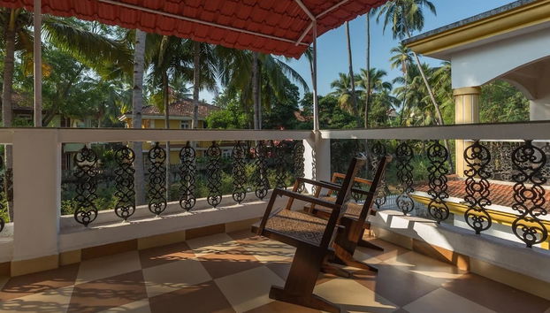 SaffronStays Belvedere - Foto 5, Terraza o patio