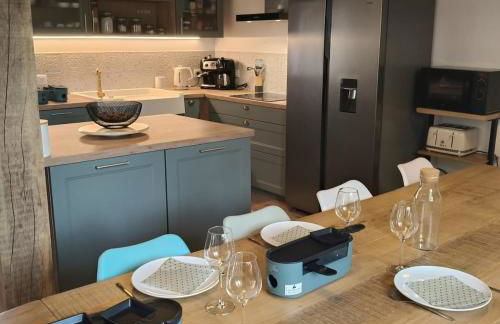 Gîte de rural de 15 personnes, bain nordique, rivière et nature - Foto 23