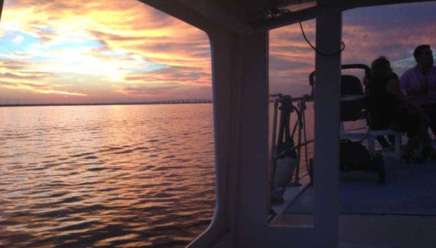 View from inside the boat