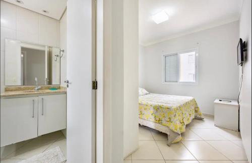 Canto nobre da Praia Grande - Apartamento completo e confortável - Foto 29