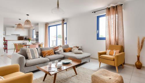 Appart pour 6 adultes et 2 enfants avec terrasse - Foto 3