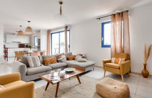 Appart pour 6 adultes et 2 enfants avec terrasse - Foto 3