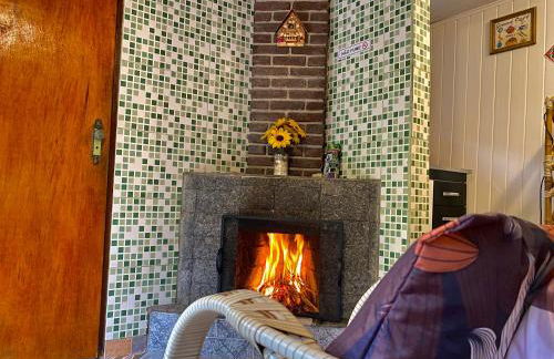 Chalé 1 Alto na Montanha, com lareira e wi-fi - Foto 27