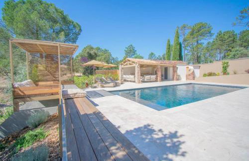 Villa 200m2, 10 pers, AC, Piscine, Forêt privée - Foto 60