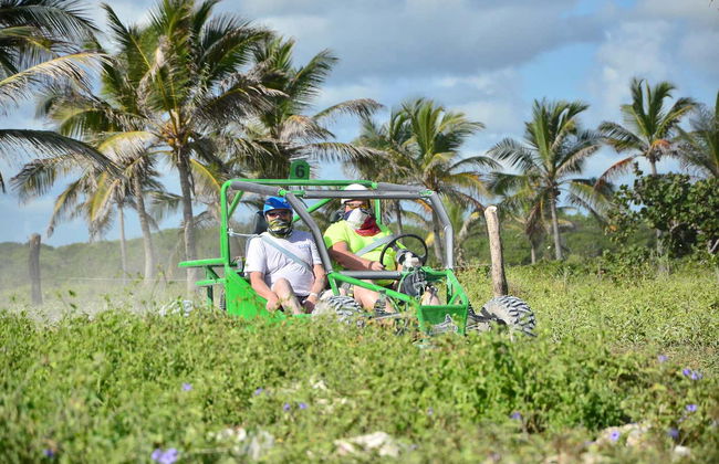 Tyrolienne et buggy au Bavaro Adventure Park - Photo 4