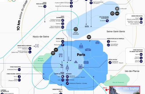 Villa avec Piscine - 15 ' JO - Vélos - 30 ' Disney - Foto 6