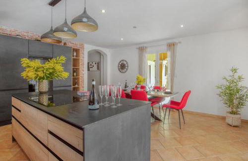 Villa Le Saphir - Piscine chauffée et 3 chambres - Foto 18