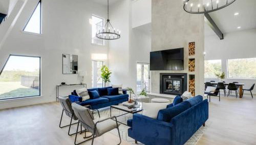 Modern Home - 1 Acre Lot w Pool Patios Jacuzzi - Foto 3