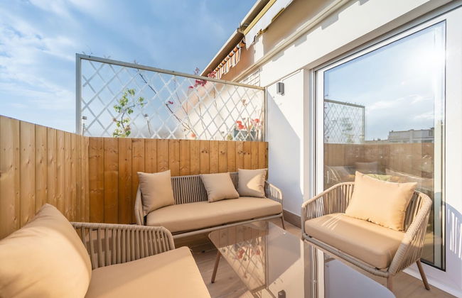 Beautiful Flat With Terrace - Carre D'or Cannes - Foto 21