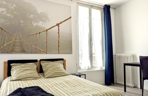 Grande maison rénovée, 10 pers, métro 7 min, Paris centre 20 min, supermarché 100 m - Foto 12