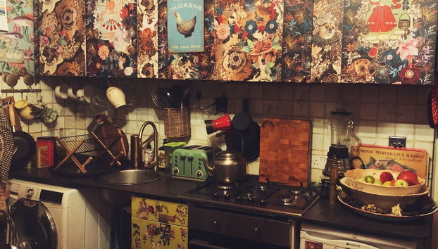 Boutique Bijoux Garden Flat in Vibrant Oval - Foto 4, Cocina privada