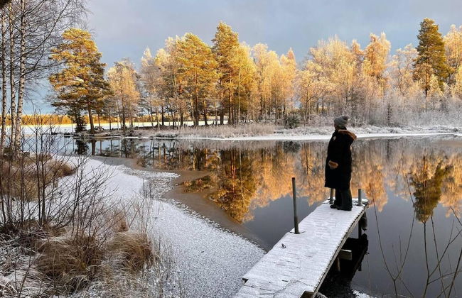 Romantic Spa Villa With Fireplace by the Lake - Foto 32