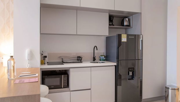 w Comfortable Loft w Balcony in Crespo - Foto 5, Habitación